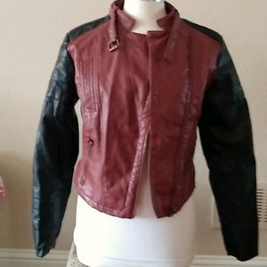 Faux Leather Jacket